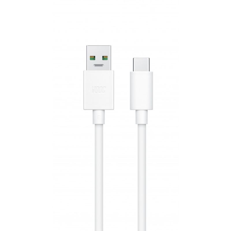 OPPO-4818235-cavo-USB-1-m-USB-A-USB-C-Bianco