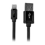 StarTech.com Cavo lungo connettore lightning a 8 pin Apple nero a USB da 2 m per iPhone / iPod / iPad