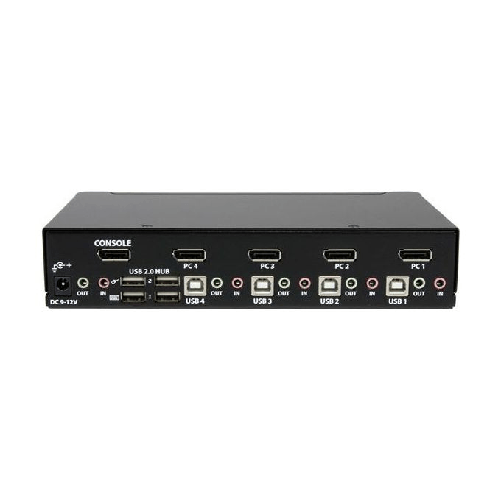 StarTech.com-Switch-KVM-DisplayPort-USB-a-4-porte-con-audio