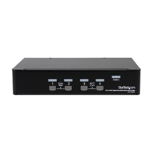 StarTech.com-Switch-KVM-DisplayPort-USB-a-4-porte-con-audio