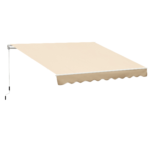 Outsunny-Tenda-da-Sole-4x2.5-m-Avvolgibile-a-Manovella-con-Copertura-Impermeabile-in-Metallo-e-Alluminio-Beige
