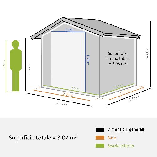 Outsunny-Casetta-da-Giardino-Porta-Attrezzi-con-Porte-Scorrevoli-e-Pareti-Effetto-Legno-152x235.7x208.7cm