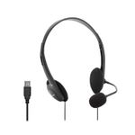 Vultech Cuffie Headset USB Con Microfono