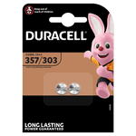 Duracell 357/303 batteria per uso domestico Batteria monouso Ossido d'argento (S)