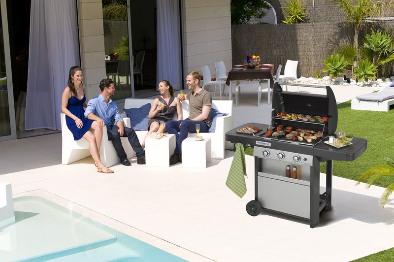 Campingaz-3-Series-Classic-L-9600-W-Barbecue-Gas-Zona-cottura-Nero-Grigio