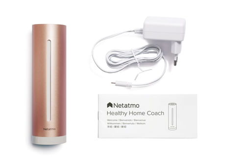 Netatmo-Misuratore-qualita--dell-aria-sensori-di-temperatura-umidita--rumore-e-CO2-NHC-IT-Rosa-Oro