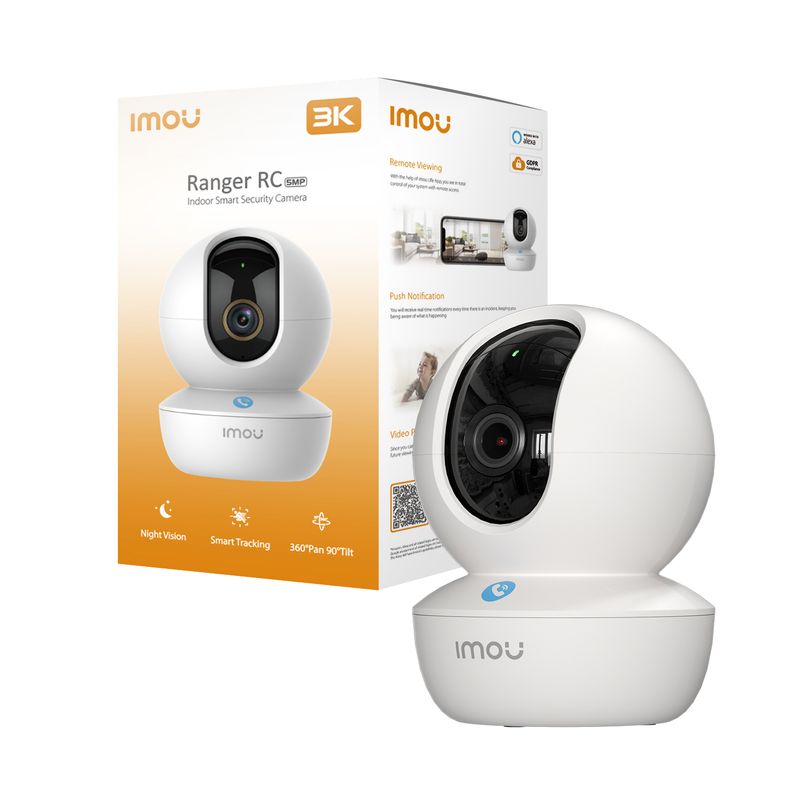 Imou-Telecamera-Ranger-RC-3K-PT-Cube-IP-Wi-Fi-5MP-2.8mm-IR-con-Tasto-chiamata