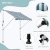 Outsunny-Tenda-da-Sole-da-Esterno-2x1.5m-a-Rullo-con-Manovella-Altezza-e-Angolazione-Regolabile-Bianco-e-Verde