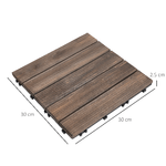 Outsunny-Piastrelle-per-Esterni-Pavimento-in-Legno-Set-27-Pezzi-Montaggio-a-Incastro-30x30x2.5cm