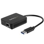 StarTech.com Convertitore da USB 3.0 a fibra ottica - Adattatore compatto da USB a SFP aperto