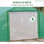 Outsunny-Serra-a-Tunnel-con-Copertura-PE-e-Struttura-in-Acciaio-Porta-Avvolgibile-e-6-Finestre-3.5x3x2m-Verde