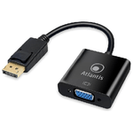 Atlantis Land A04-DP_VGA cavo e adattatore video 0,2 m VGA (D-Sub) DisplayPort Nero