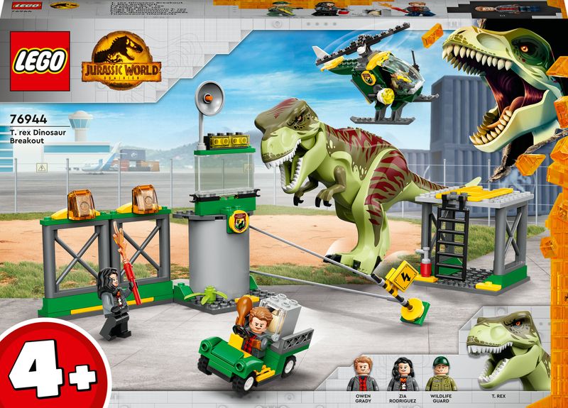 La-fuga-del-T.-rex---Lego-Jurassic-World-76944