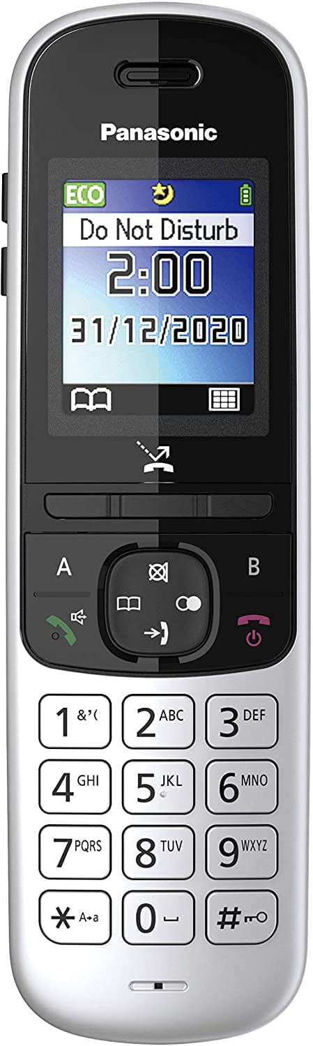 Panasonic-KX-TGH710-Telefono-DECT-Identificatore-di-chiamata-Nero-Argento