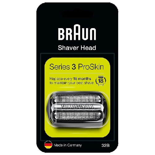 Braun-Cassette-Serie-3-32B-Testina-Di-Ricambio-Accessorio-Rasatura-Cura-Corpo