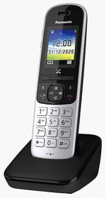 Panasonic-KX-TGH710-Telefono-DECT-Identificatore-di-chiamata-Nero-Argento