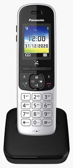 Panasonic-KX-TGH710-Telefono-DECT-Identificatore-di-chiamata-Nero-Argento