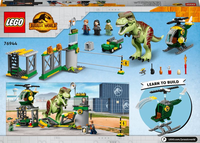 La-fuga-del-T.-rex---Lego-Jurassic-World-76944