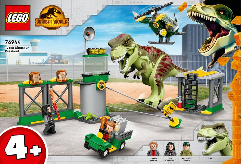 La-fuga-del-T.-rex---Lego-Jurassic-World-76944