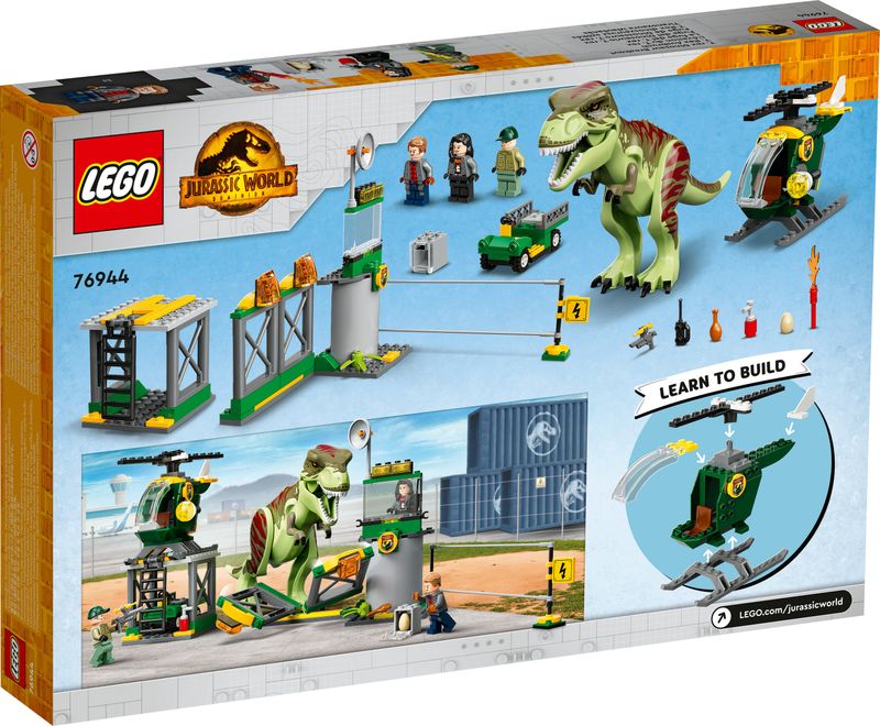 La-fuga-del-T.-rex---Lego-Jurassic-World-76944