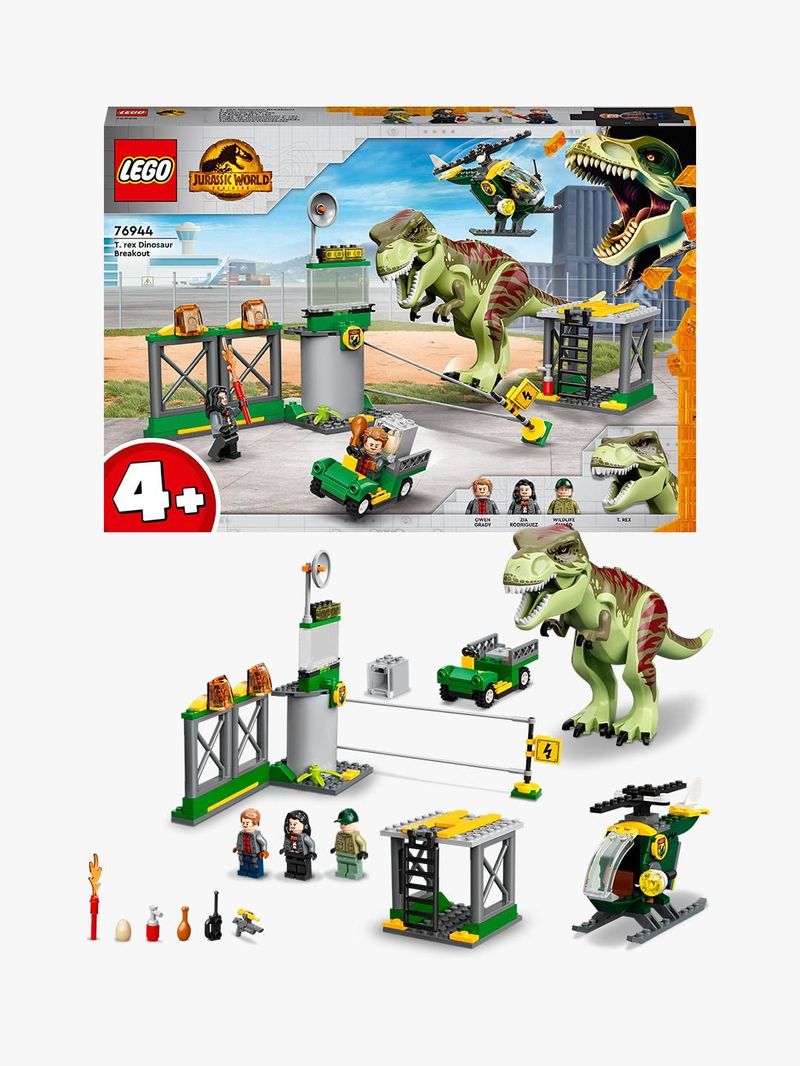 La-fuga-del-T.-rex---Lego-Jurassic-World-76944