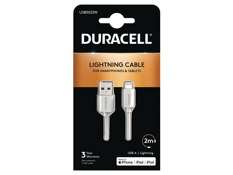 Duracell-USB-A-to-Lightning-2m-Cable