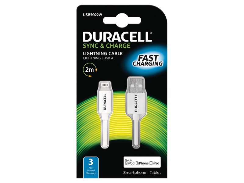 Duracell-USB-A-to-Lightning-2m-Cable