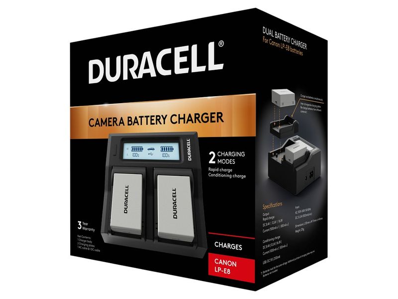 Duracell-LED-Dual-DSLR-Battery-Charger