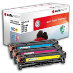 AgfaPhoto APTHPU0SL1AME cartuccia toner 3 pz Ciano, Magenta, Giallo