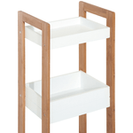 HOMCOM-Mobiletto-Bagno-a-3-Ripiani-Compatto-in-Legno-MDF-Bianco-e-Bambu-27.5x20.8x74cm