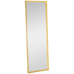 HOMCOM-Specchio-da-parete-e-da-appoggio-in-Legno-di-Pino-con-Ganci-inclusi-53.5x163cm