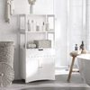 kleankin-Mobile-Bagno-con-Mensole-Armadietto-e-Cassetto-in-Legno-Bianco--60x33x122.5cm
