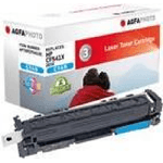 AgfaPhoto APTHPCF541XE cartuccia toner 1 pz Compatibile Ciano