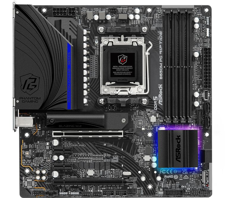 Asrock-B650M-PG-Riptide-AMD-B650-Presa-di-corrente-AM5-micro-ATX