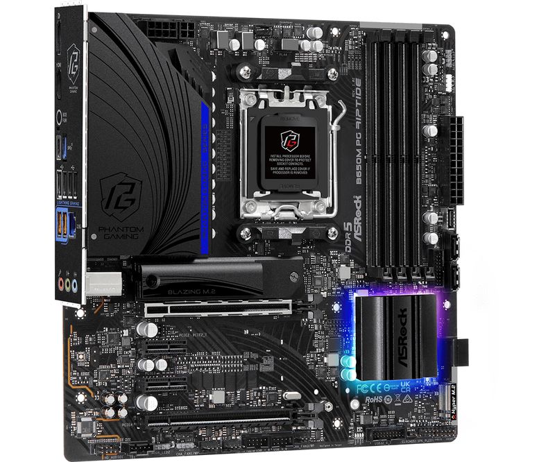 Asrock-B650M-PG-Riptide-AMD-B650-Presa-di-corrente-AM5-micro-ATX