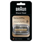 Braun Series 9 94M Testina Di Ricambio Per Rasoio Elettrico Uomo - Argento - Compatibile Con Rasoio elettrico Pro e