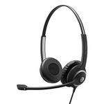 EPOS | SENNHEISER IMPACT SC 260 USB Auricolare Cablato A Padiglione Ufficio USB tipo A Nero