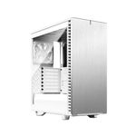 Fractal Design Define 7 Compact Bianco (Fractal Design Define 7 Compact White TG Gaming Case w/ Clear Glass Window ATX 2