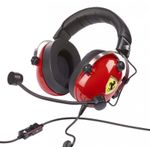 Thrustmaster T.Racing Auricolare Cablato A Padiglione Gaming Nero, Rosso, Acciaio inox, Giallo