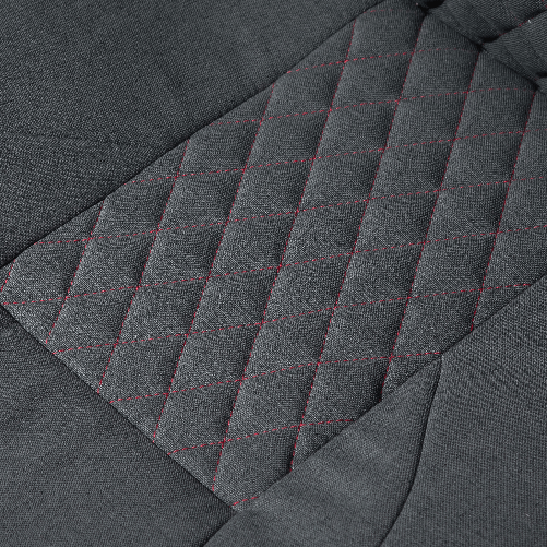 Vinsetto-Sedia-da-Ufficio-con-Funzione-Dondolio-Ergonomica-e-Girevole-Sedia-da-Scrivania-in-Tessuto-Grigio-70.5x70x113-121cm