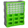 DURHAND-Cassettiera-Box-per-Accessori-Minuteria-Verde-38x16x47.5cm
