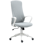 Vinsetto Sedia da Ufficio Ergonomica con Altezza Regolabile e Funzione di Inclinazione, 62x56x110-119.5 cm