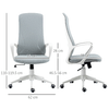 Vinsetto-Sedia-da-Ufficio-Ergonomica-con-Altezza-Regolabile-e-Funzione-di-Inclinazione-62x56x110-119.5-cm