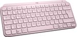 Logitech-MX-Keys-Mini-tastiera-Ufficio-RF-senza-fili--Bluetooth-QWERTZ-Tedesco-Rosa