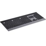 Rapoo E9270P tastiera RF Wireless QWERTZ Tedesco Nero, Argento