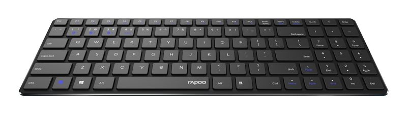 Rapoo-E9100M-tastiera-RF-Wireless-QWERTY-Nero