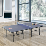 HOMCOM-Tavolo-da-Ping-Pong-Pieghevole-in-Legno-MDF-e-Acciaio-per-Interni-152.5-x-274-x-76cm