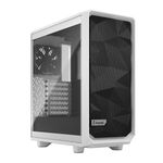 Fractal Design Meshify 2 Compact Tower Bianco (Fractal Design Meshify 2 Compact White TG Gaming Case w/ Clear Glass Wind