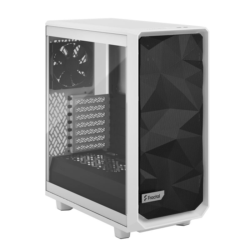 Fractal-Design-Meshify-2-Compact-Tower-Bianco--Fractal-Design-Meshify-2-Compact-White-TG-Gaming-Case-w--Clear-Glass-Wind