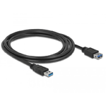 DeLOCK 85056 cavo USB USB 3.2 Gen 1 (3.1 Gen 1) 2 m USB A Nero